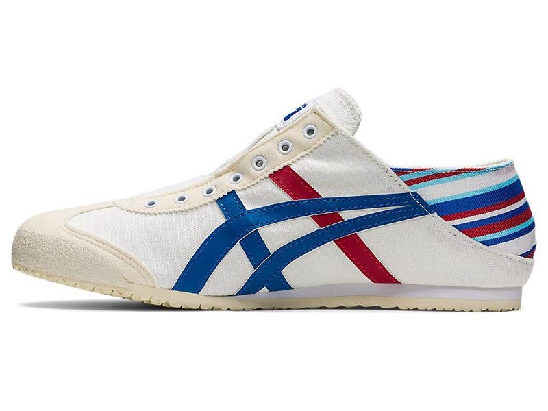 Men's Onitsuka Tiger Mexico 66 Paraty Sneakers White | 4857-CDOSG