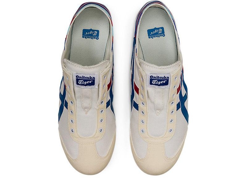 Men's Onitsuka Tiger Mexico 66 Paraty Sneakers White | 4857-CDOSG