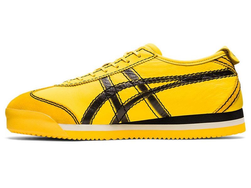 Men's Onitsuka Tiger Mexico 66® Sd Pf Sneakers Yellow | 9036-GLPOQ