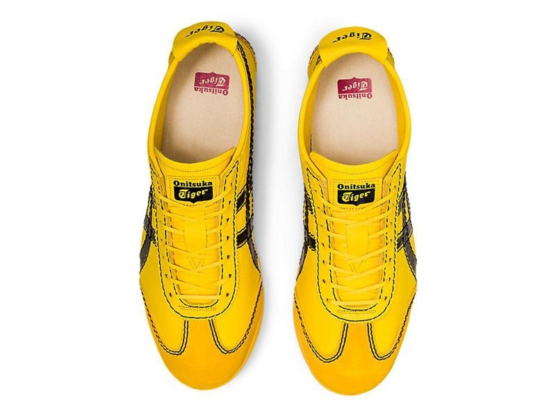 Men's Onitsuka Tiger Mexico 66® Sd Pf Sneakers Yellow | 9036-GLPOQ