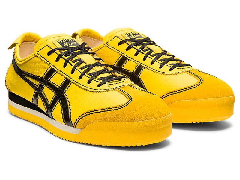 Men's Onitsuka Tiger Mexico 66® Sd Pf Sneakers Yellow | 9036-GLPOQ