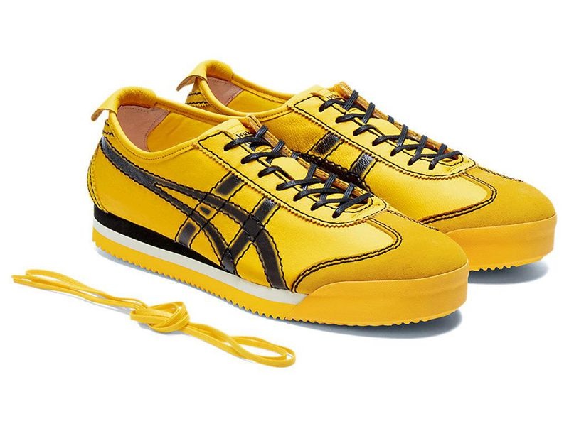 Men's Onitsuka Tiger Mexico 66® Sd Pf Sneakers Yellow | 9036-GLPOQ