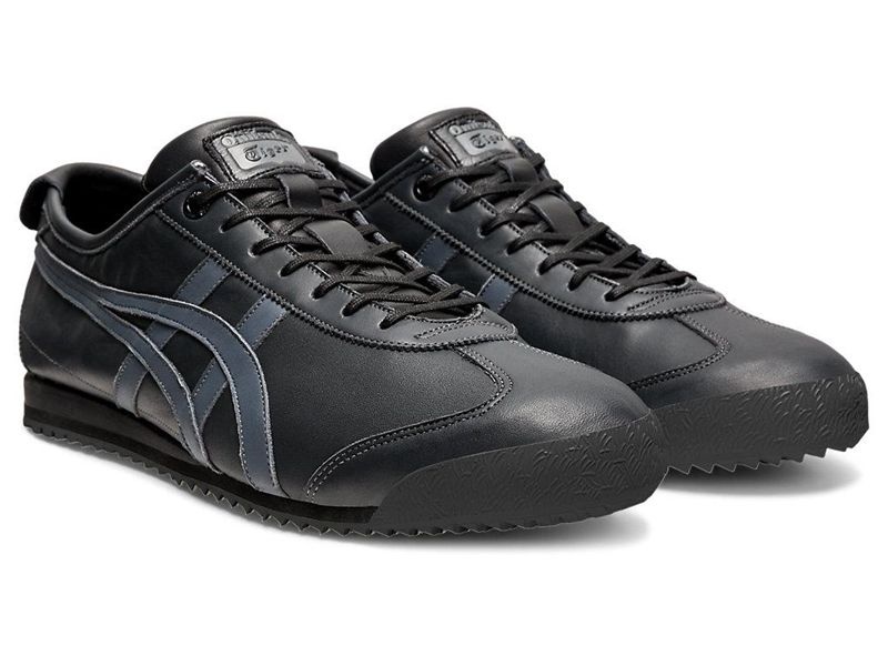 Men's Onitsuka Tiger Mexico 66® Sd Sneakers Black | 8394-EOICU