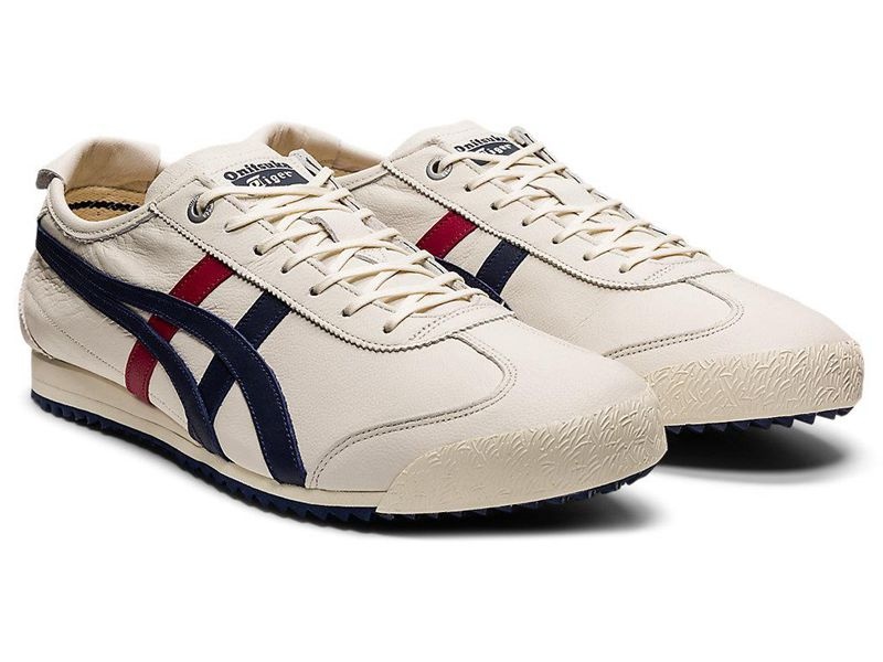 Men's Onitsuka Tiger Mexico 66 Sd Sneakers White | 2539-HYPZX