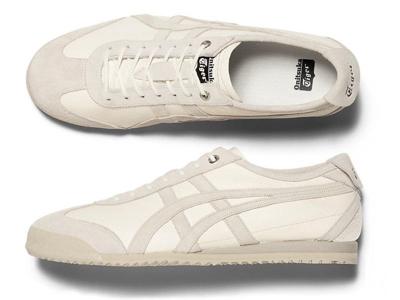 Men's Onitsuka Tiger Mexico 66 Sd Sneakers White | 7361-FZKYV