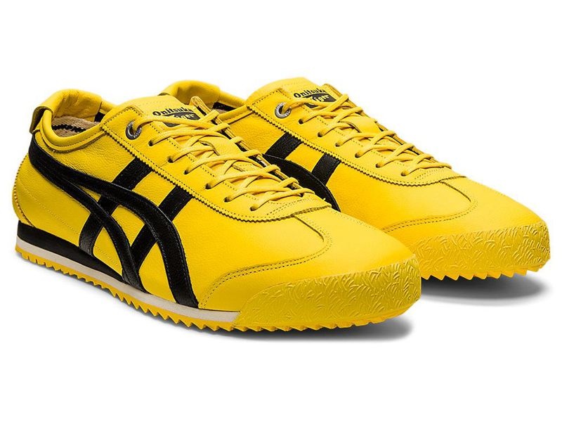 Men's Onitsuka Tiger Mexico 66 Sd Sneakers Yellow | 1069-LNOHZ