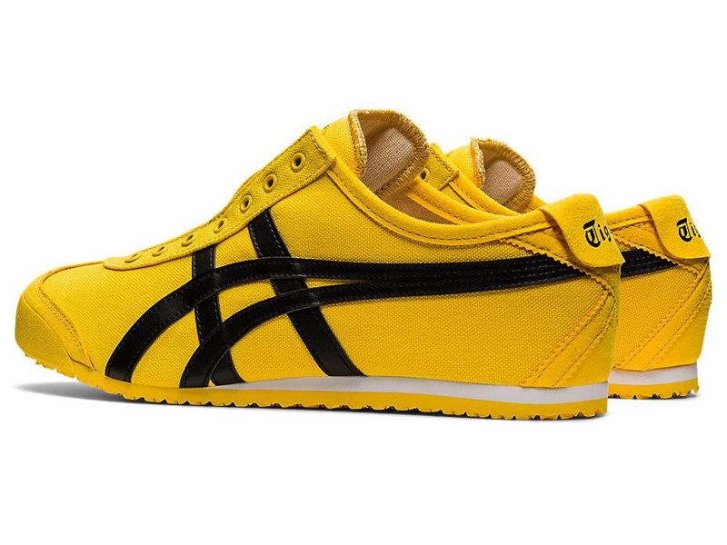 Men's Onitsuka Tiger Mexico 66® Slip-on Sneakers Yellow | 6517-QRFYN