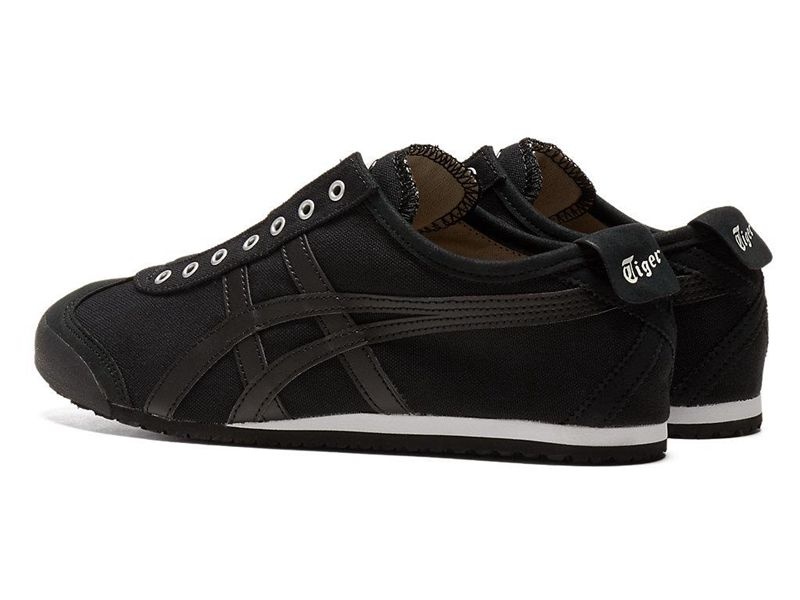 Men's Onitsuka Tiger Mexico 66® Slip-on Sneakers Black | 2405-BCLZG