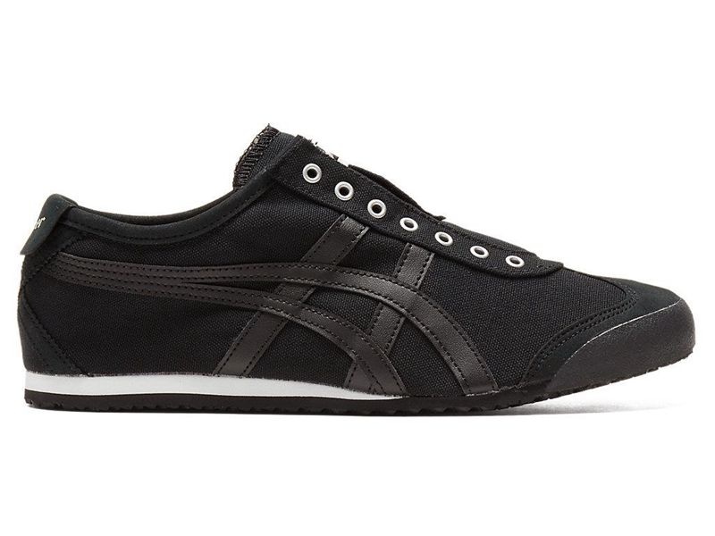 Men\'s Onitsuka Tiger Mexico 66® Slip-on Sneakers Black | 2405-BCLZG