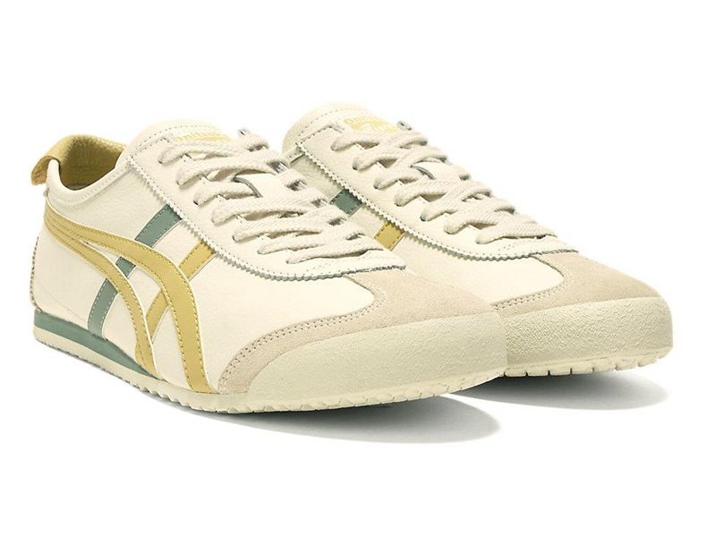 Men's Onitsuka Tiger Mexico 66 Sneakers Beige | 2681-HAPWE