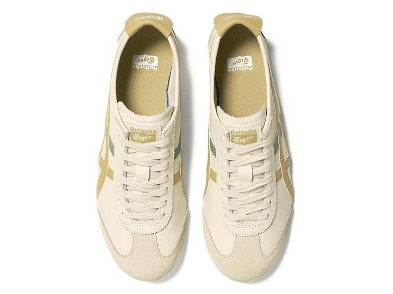 Men's Onitsuka Tiger Mexico 66 Sneakers Beige | 2681-HAPWE