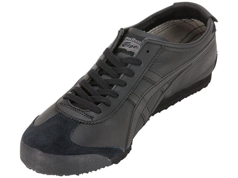 Men's Onitsuka Tiger Mexico 66 Sneakers Black | 5032-TGKVJ