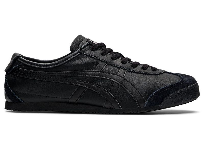 Men\'s Onitsuka Tiger Mexico 66 Sneakers Black | 5032-TGKVJ