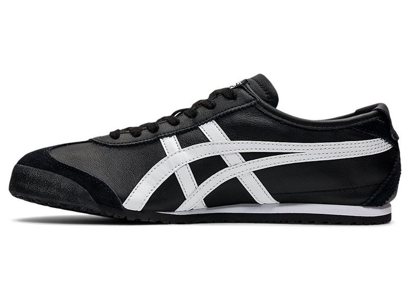 Men's Onitsuka Tiger Mexico 66 Sneakers Black | 9186-ZAENQ