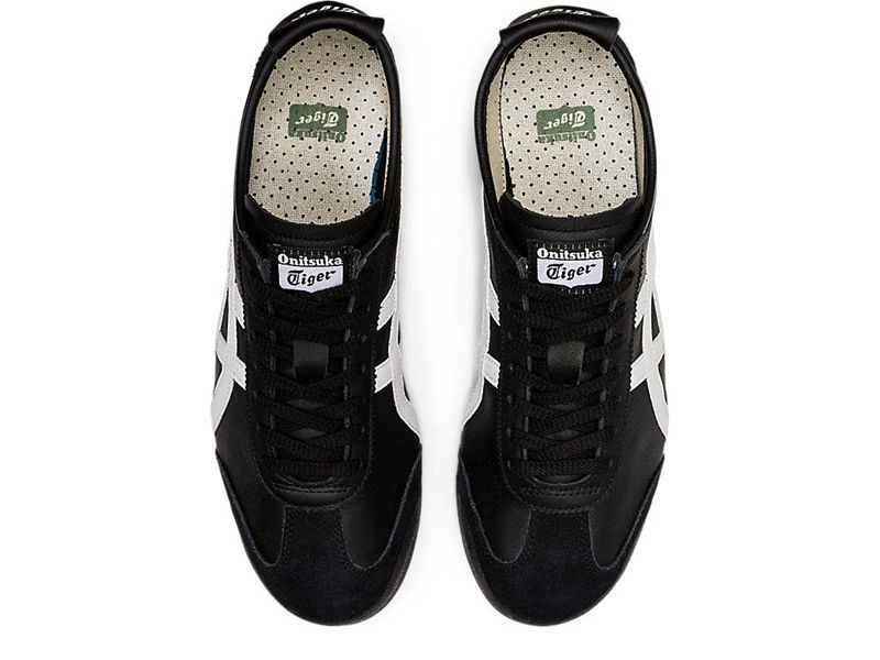 Men's Onitsuka Tiger Mexico 66 Sneakers Black | 9186-ZAENQ