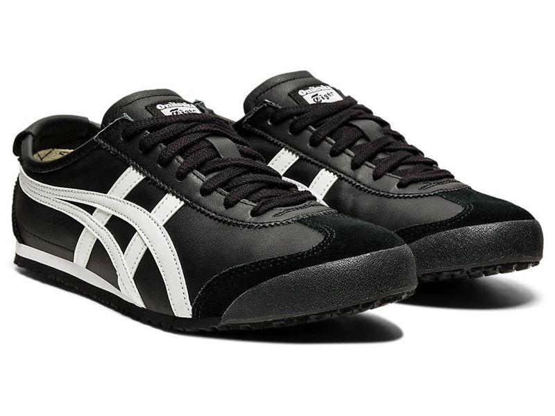 Men's Onitsuka Tiger Mexico 66 Sneakers Black | 9186-ZAENQ