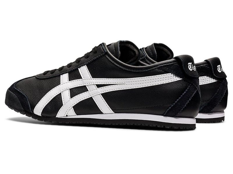 Men's Onitsuka Tiger Mexico 66 Sneakers Black | 9186-ZAENQ