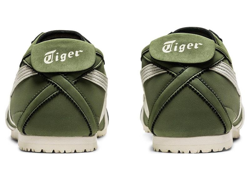 Men's Onitsuka Tiger Mexico 66 Sneakers Green | 7213-JWIGO