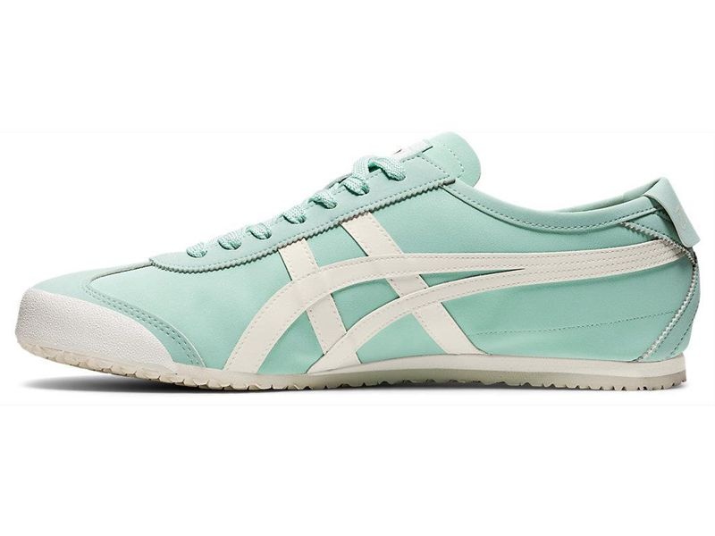 Men's Onitsuka Tiger Mexico 66 Sneakers Green | 8540-ZYDCF