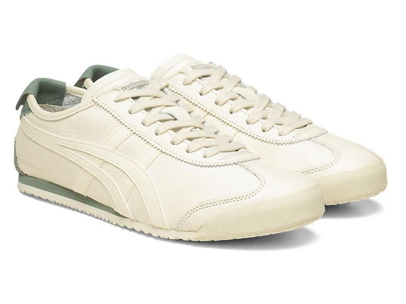 Men's Onitsuka Tiger Mexico 66® Sneakers White | 6147-NGCIZ