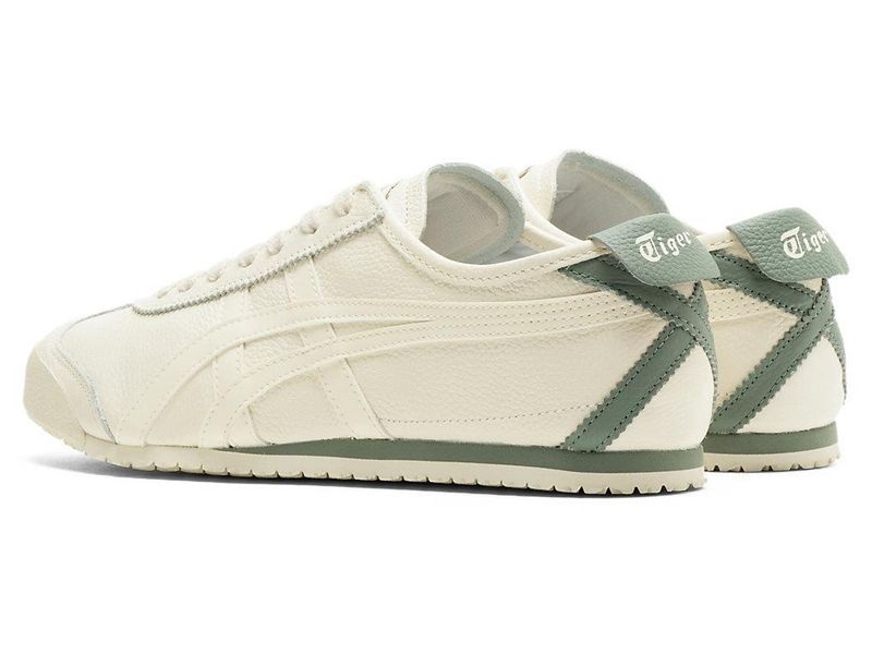 Men's Onitsuka Tiger Mexico 66® Sneakers White | 6147-NGCIZ