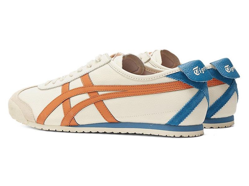 Men's Onitsuka Tiger Mexico 66 Sneakers White | 3796-CSHVJ