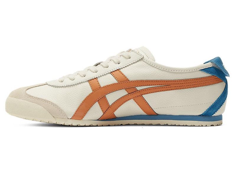 Men's Onitsuka Tiger Mexico 66 Sneakers White | 3796-CSHVJ