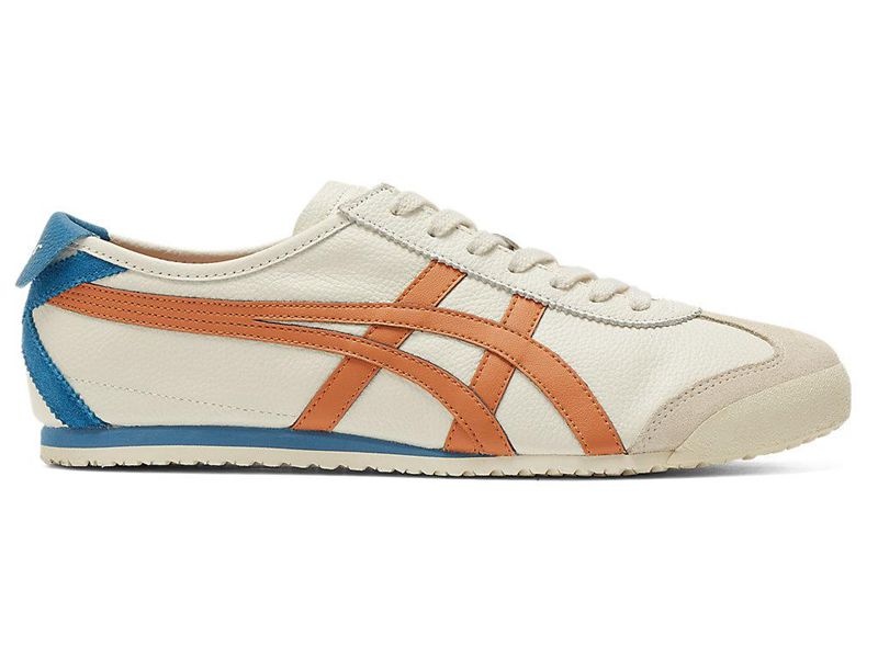 Men\'s Onitsuka Tiger Mexico 66 Sneakers White | 3796-CSHVJ