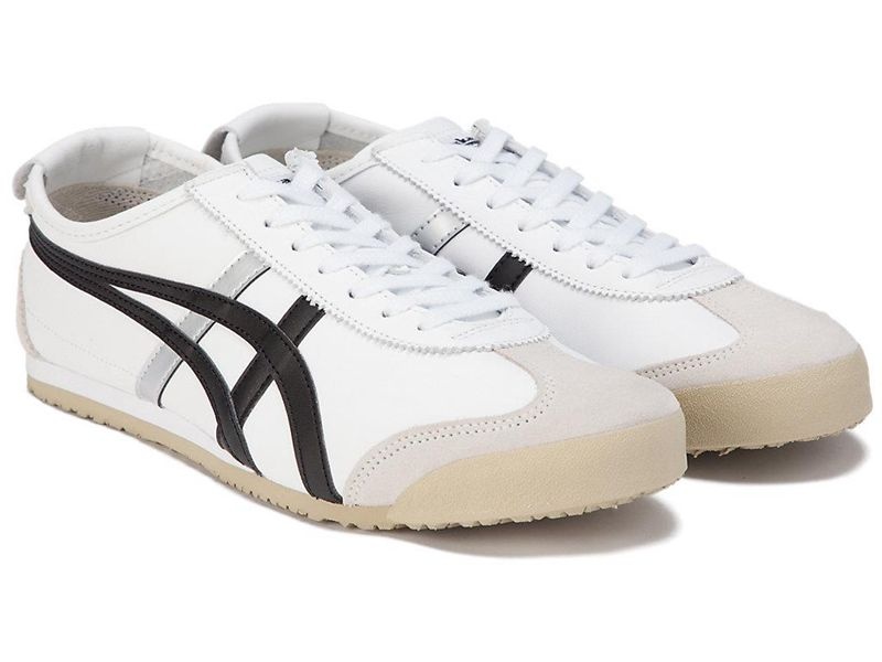 Men's Onitsuka Tiger Mexico 66 Sneakers White | 0429-NUQWV