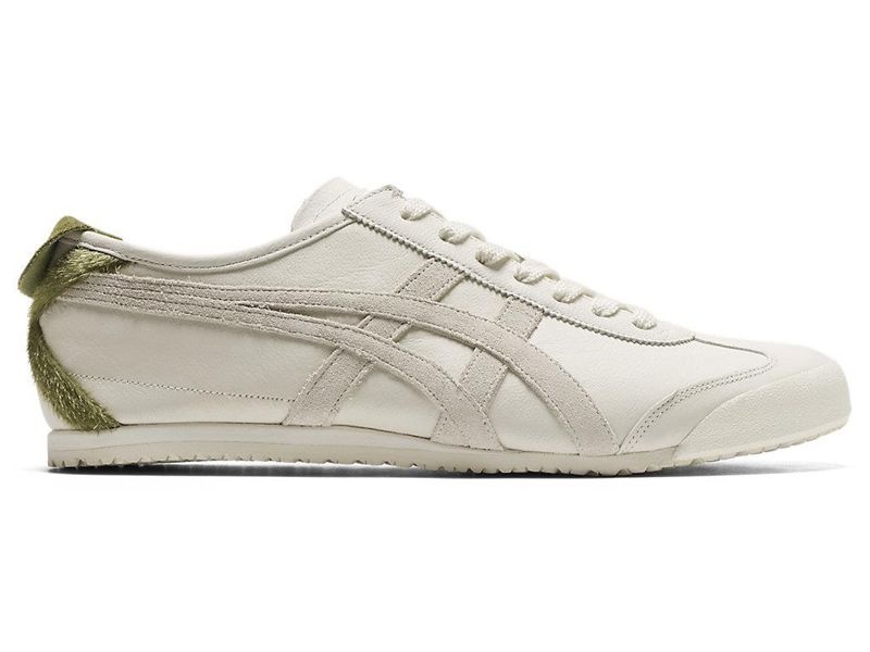 Men\'s Onitsuka Tiger Mexico 66 Sneakers White | 1836-ZIAOK