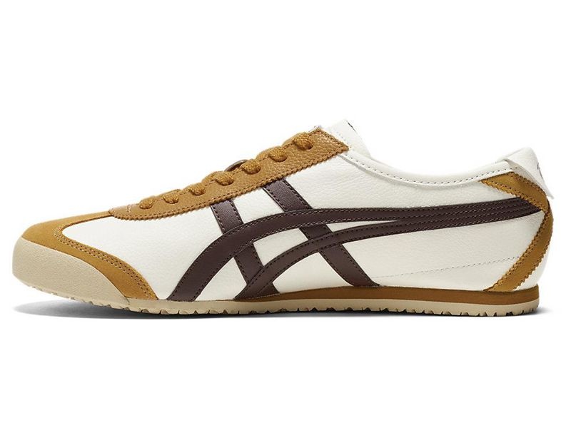 Men's Onitsuka Tiger Mexico 66 Sneakers White | 0293-LWPNG