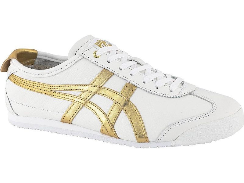 Men's Onitsuka Tiger Mexico 66 Sneakers White | 3485-INXBQ