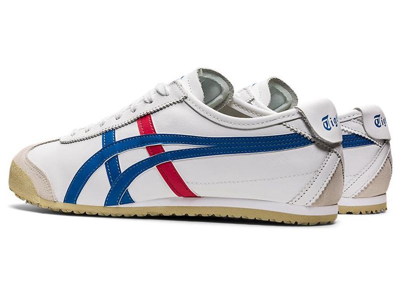 Men's Onitsuka Tiger Mexico 66 Sneakers White | 7360-KRQWJ