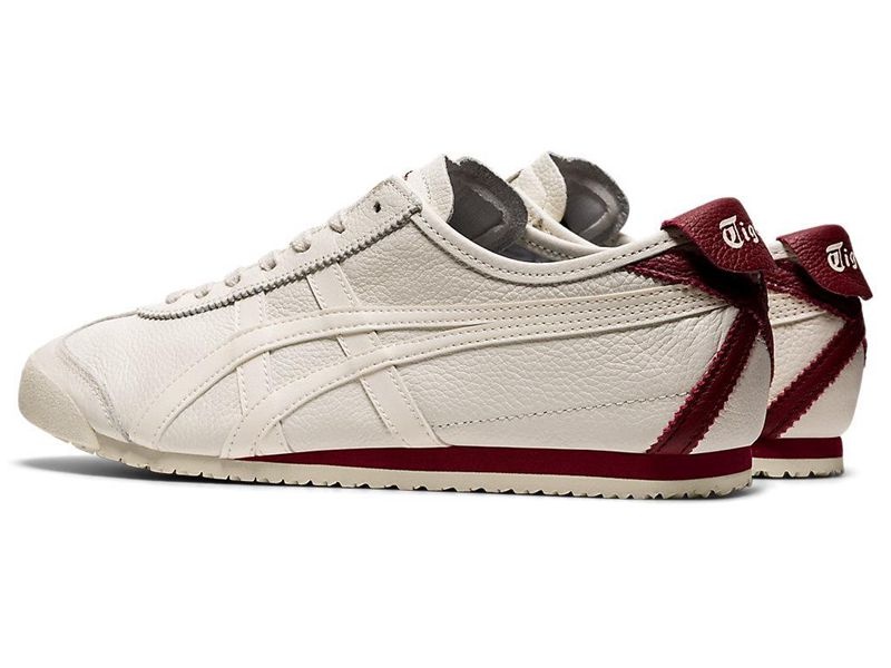 Men's Onitsuka Tiger Mexico 66® Sneakers White | 7083-TAIRX