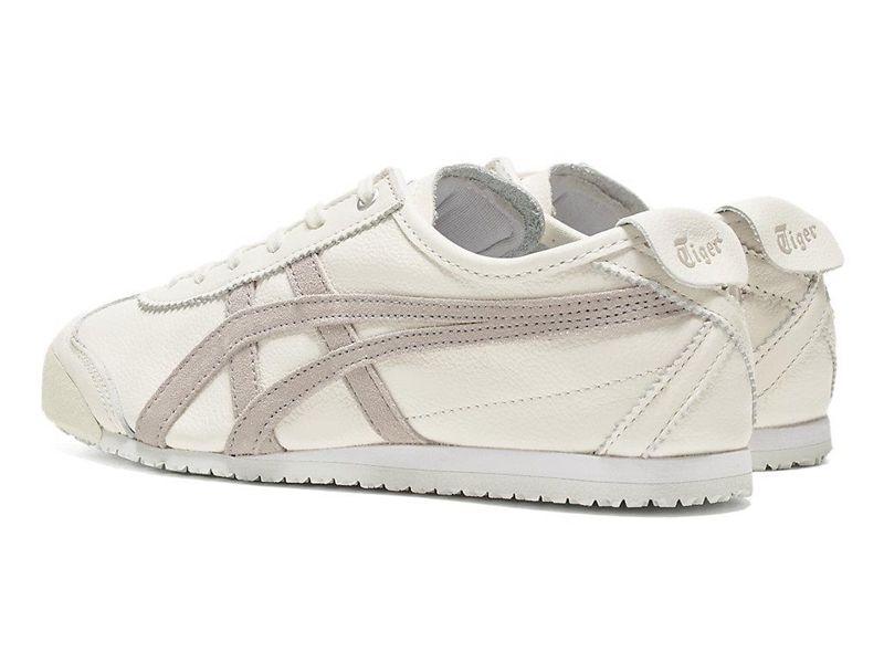 Men's Onitsuka Tiger Mexico 66 Sneakers White | 4078-PFDYR