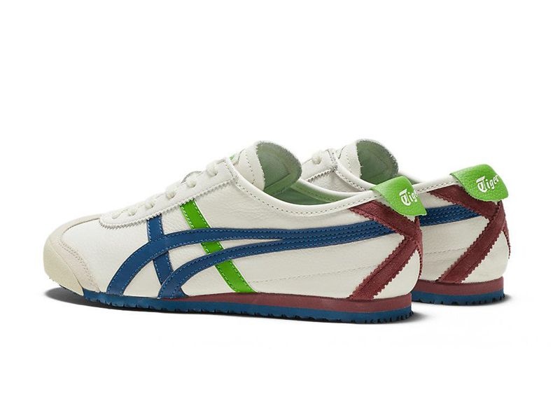 Men's Onitsuka Tiger Mexico 66 Sneakers White | 0135-JWDPB