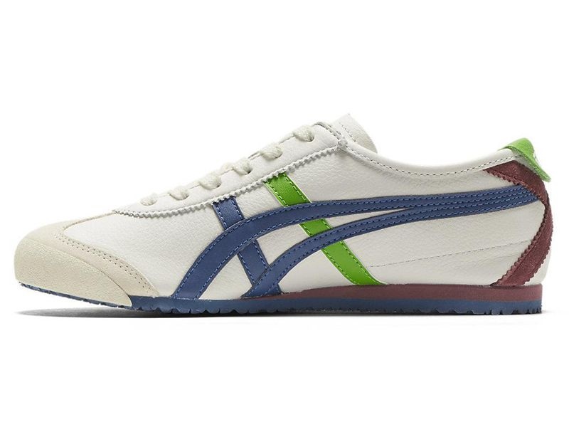 Men's Onitsuka Tiger Mexico 66 Sneakers White | 0135-JWDPB