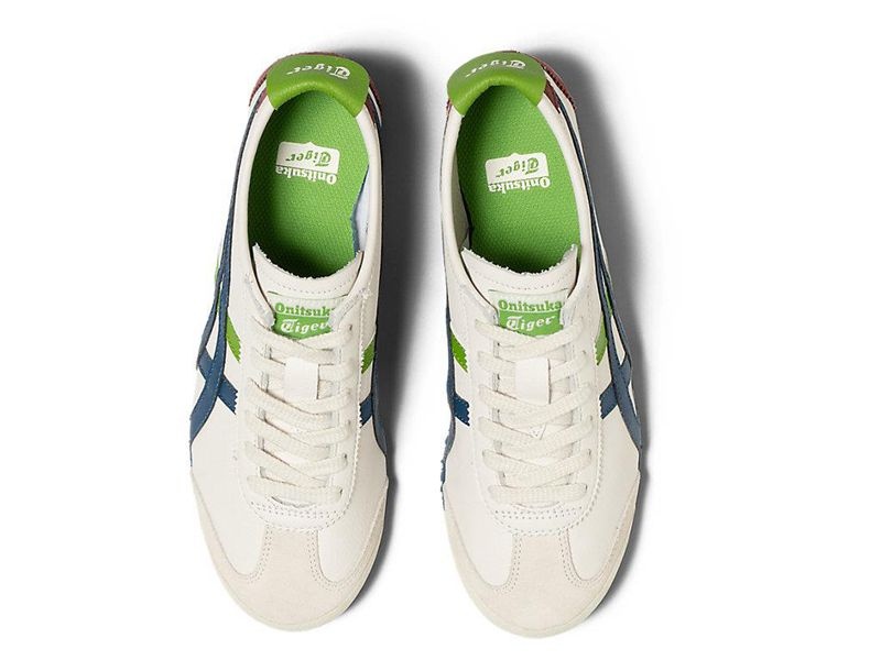 Men's Onitsuka Tiger Mexico 66 Sneakers White | 0135-JWDPB