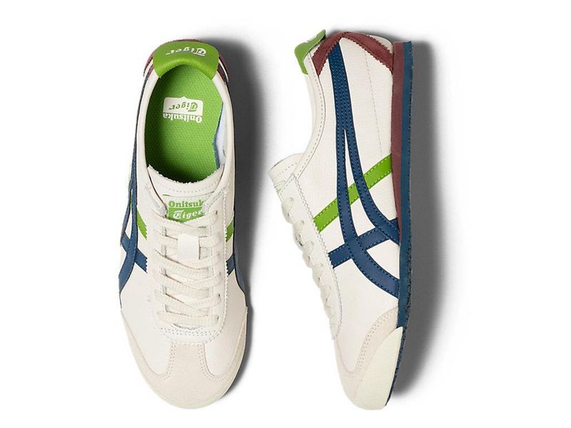 Men's Onitsuka Tiger Mexico 66 Sneakers White | 0135-JWDPB