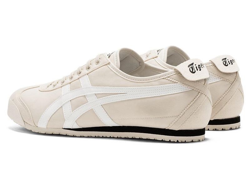 Men's Onitsuka Tiger Mexico 66® Sneakers White | 8576-RLMBA