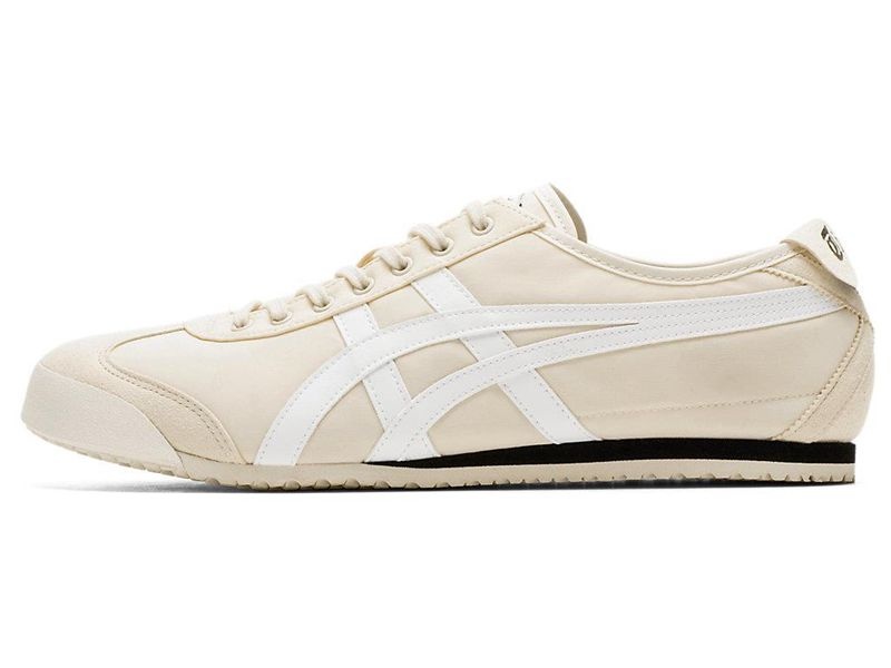 Men's Onitsuka Tiger Mexico 66® Sneakers White | 8576-RLMBA