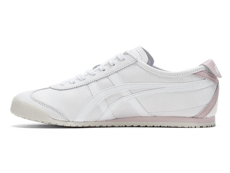 Men's Onitsuka Tiger Mexico 66® Sneakers White | 7604-HWNJB