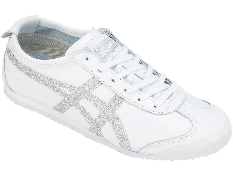 Men's Onitsuka Tiger Mexico 66 Sneakers White | 5729-PRYXG