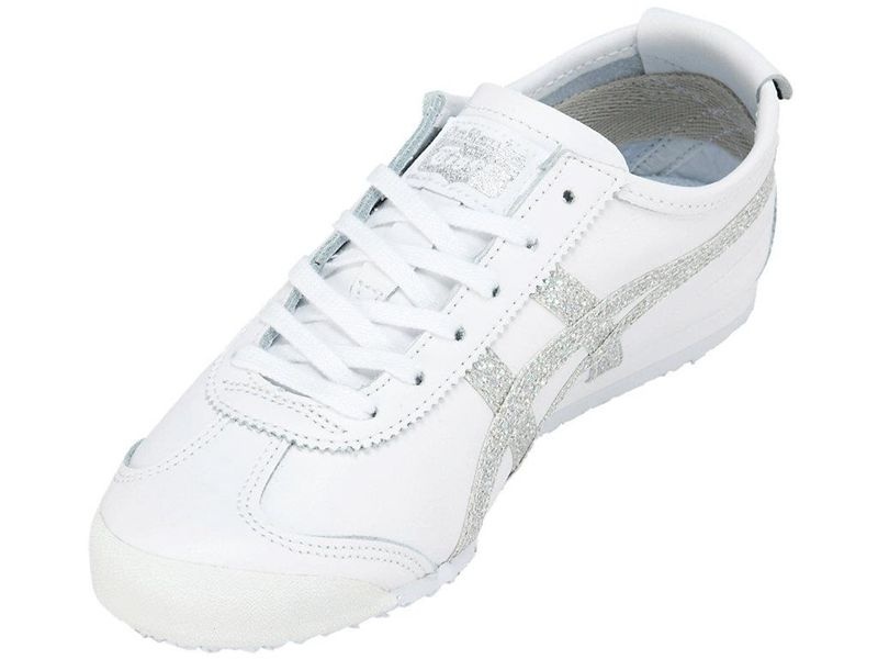 Men's Onitsuka Tiger Mexico 66 Sneakers White | 5729-PRYXG