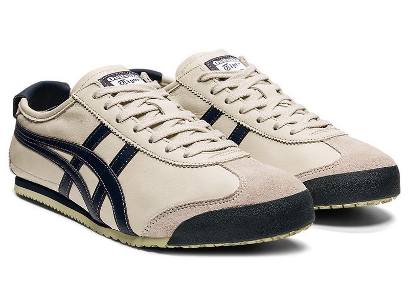 Men's Onitsuka Tiger Mexico 66 Sneakers White | 0236-IRUZF