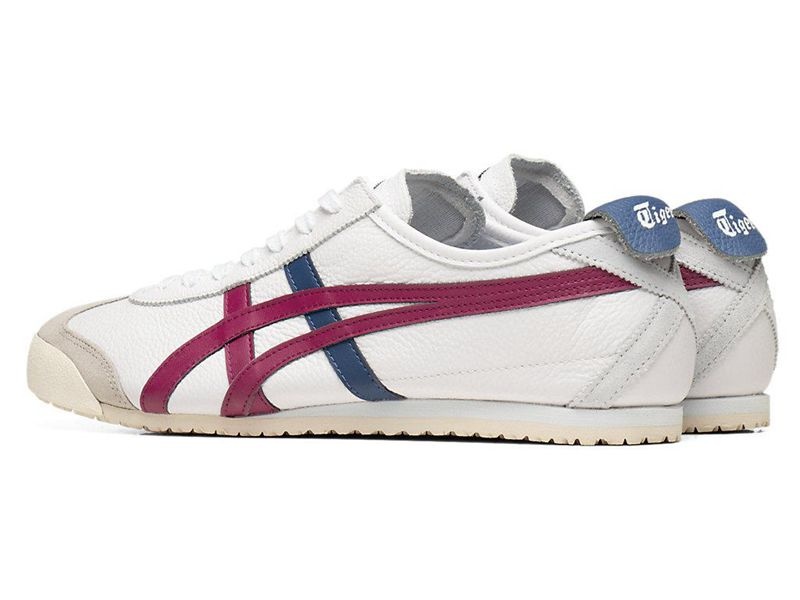 Men's Onitsuka Tiger Mexico 66 Sneakers White | 8527-ELOCM