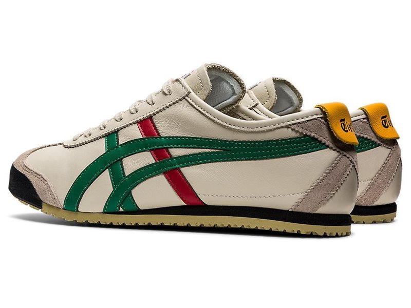 Men's Onitsuka Tiger Mexico 66 Sneakers White | 8579-FVJIZ