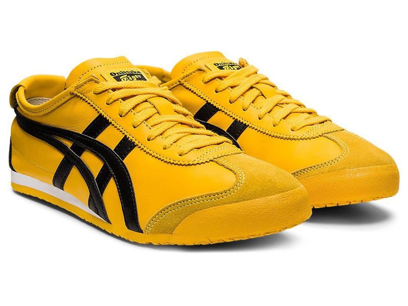 Men's Onitsuka Tiger Mexico 66 Sneakers Yellow | 6782-JFIQY