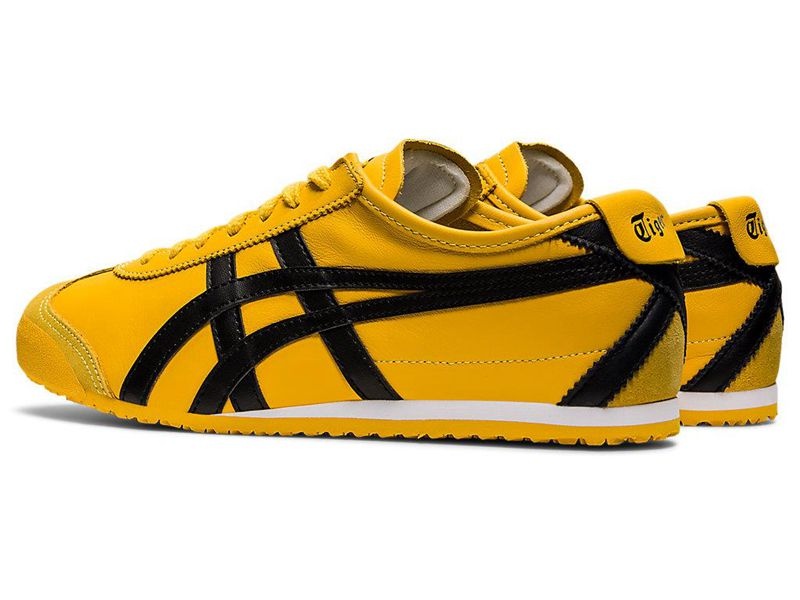 Men's Onitsuka Tiger Mexico 66 Sneakers Yellow | 6782-JFIQY