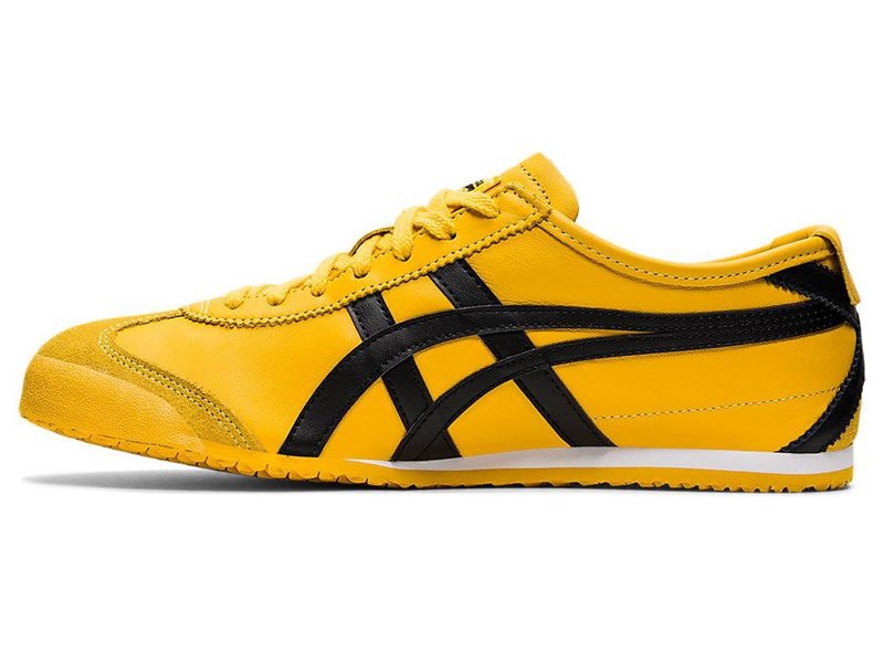 Men's Onitsuka Tiger Mexico 66 Sneakers Yellow | 6782-JFIQY